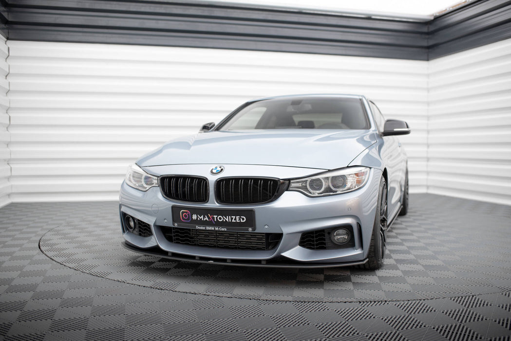 Maxton Design Street Pro Splitter BMW 4 Coupe / Gran Coupe / Cabrio M-Pack F32 / F36 / F33