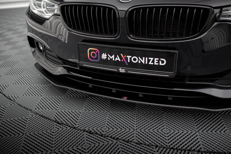 Maxton Design Street Pro Splitter BMW 4 Gran Coupe F36