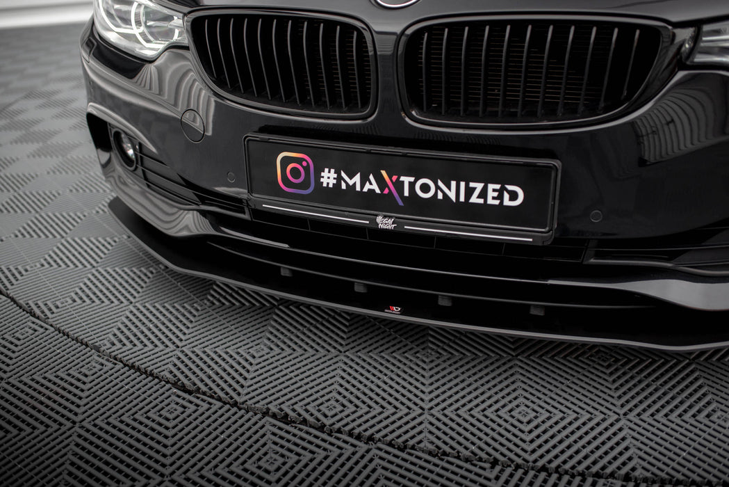 Maxton Design Street Pro Splitter BMW 4 Gran Coupe F36