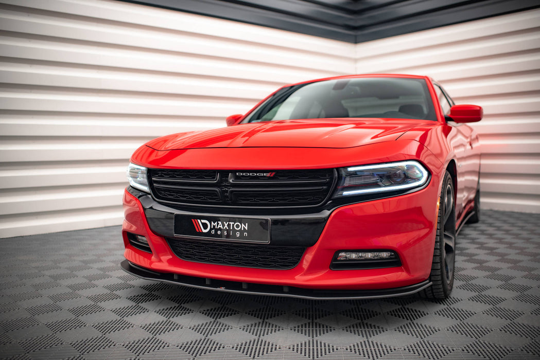 Maxton Design Street Pro Splitter Dodge Charger RT Mk7 Facelift