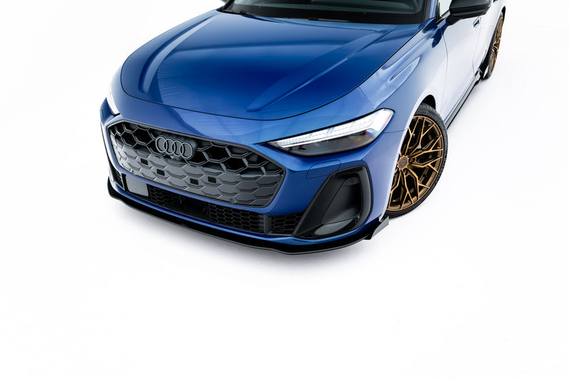 Maxton Design Street Pro Splitter + Flaps + Flaps Audi A5 S-Line / S5 Sedan / Avant B10