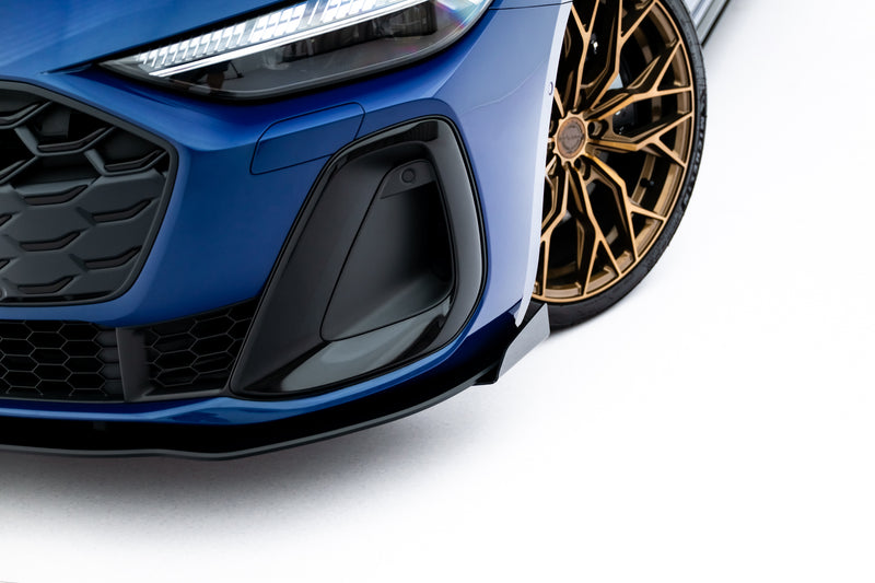 Maxton Design Street Pro Splitter + Flaps + Flaps Audi A5 S-Line / S5 Sedan / Avant B10
