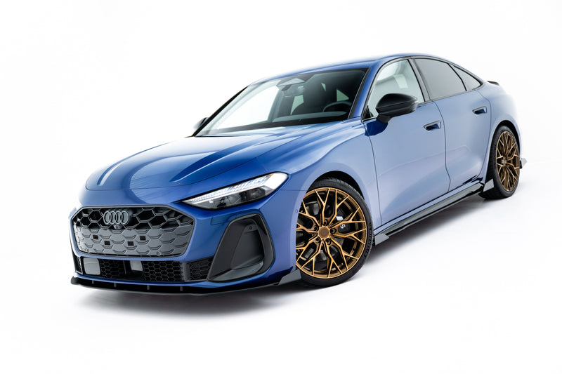 Maxton Design Street Pro Splitter + Flaps + Flaps Audi A5 S-Line / S5 Sedan / Avant B10