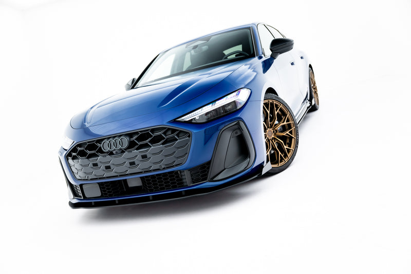 Maxton Design Street Pro Splitter + Flaps + Flaps Audi A5 S-Line / S5 Sedan / Avant B10