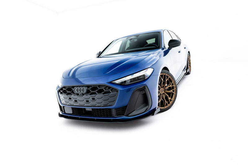 Maxton Design Street Pro Splitter + Flaps + Flaps Audi A5 S-Line / S5 Sedan / Avant B10