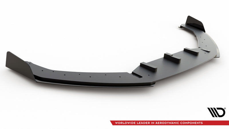 Maxton Design Street Pro Splitter + Flaps for Audi RS3 8V Sportback