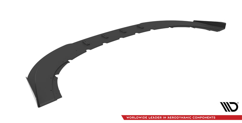 Maxton Design Street Pro Splitter + Flaps + Flaps for Audi RS6 Avant C6