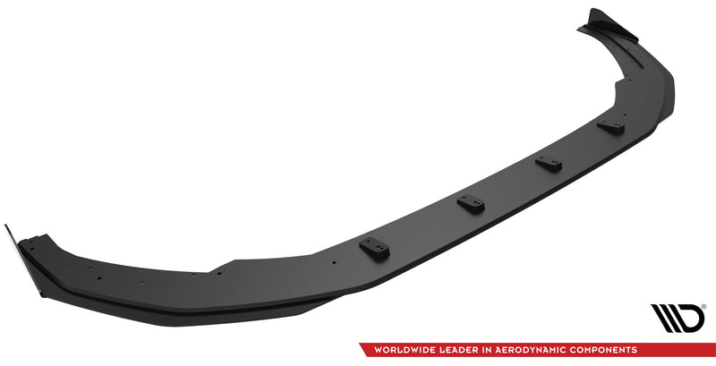 Maxton Design Street Pro Splitter + Flaps  + Flaps Audi S3 / A3 S-Line 8Y