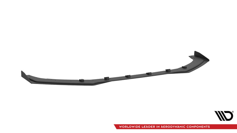 Maxton Design Street Pro Splitter + Flaps + Flaps Audi S3 / A3 S-Line Sedan 8V