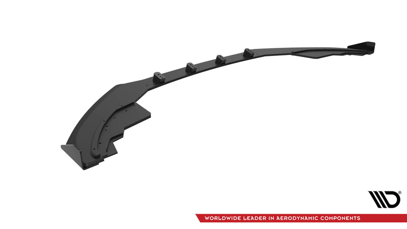 Maxton Design Street Pro Splitter + Flaps + Flaps Audi S5 / A5 S-Line 8T