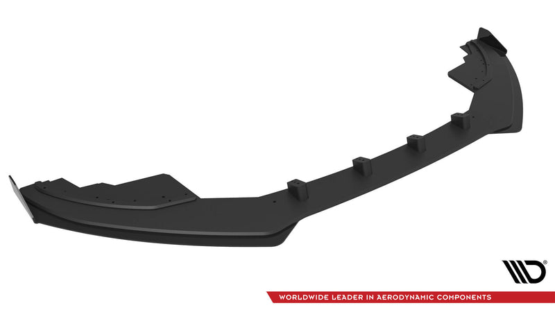 Maxton Design Street Pro Splitter + Flaps + Flaps Audi S5 / A5 S-Line 8T