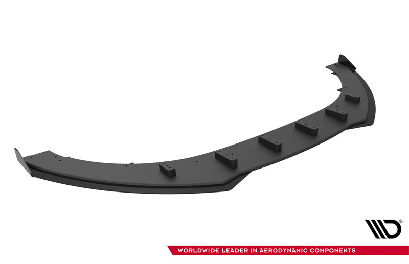 Maxton Design Street Pro Splitter + Flaps + Flaps for Audi TT S / TT S-Line 8J Facelift