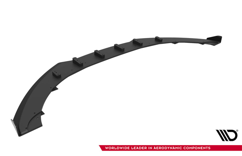Maxton Design Street Pro Splitter + Flaps + Flaps for Audi TT S / TT S-Line 8J Facelift