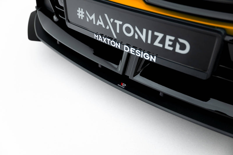 Maxton Design Street Pro Splitter + Flaps + Flaps BMW 1 M-Pack F70