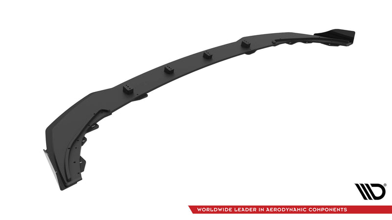 Maxton Design Street Pro Splitter + Flaps + Flaps for BMW 1 Series M-Pack / M135i / 128ti F40