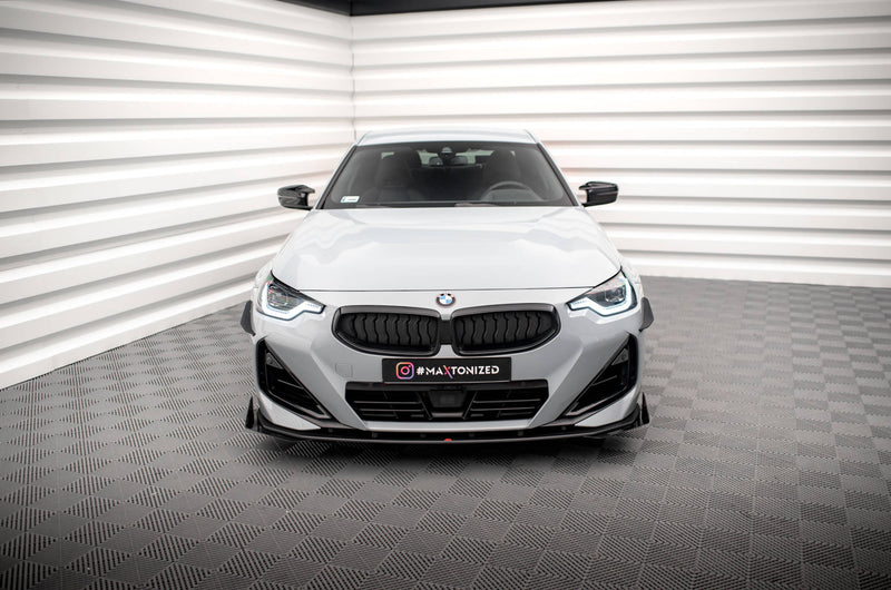Maxton Design Street Pro Splitter + Flaps + Flaps for BMW 2 Coupe M-Pack / M240i G42