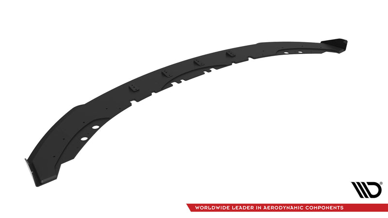 Maxton Design Street Pro Splitter + Flaps + Flaps for BMW 4 Series Coupe / Gran Coupe / Cabrio M-Pack F32 / F36 / F33