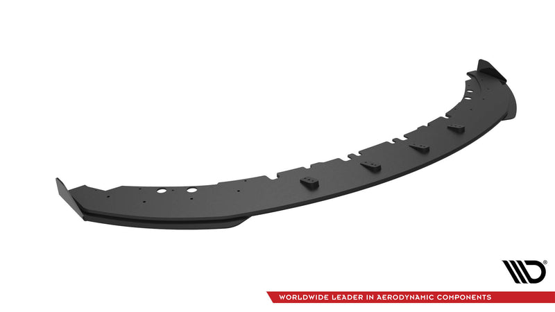 Maxton Design Street Pro Splitter + Flaps + Flaps for BMW 4 Series Coupe / Gran Coupe / Cabrio M-Pack F32 / F36 / F33