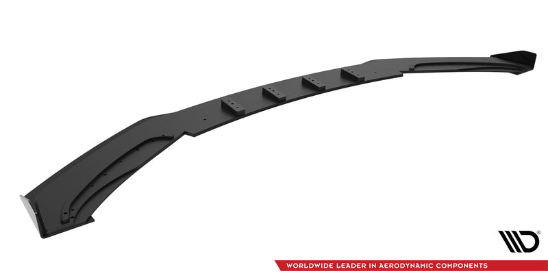 Maxton Design Street Pro Splitter + Flaps + Flaps for BMW 4 Series Gran Coupe F36
