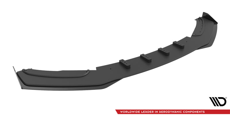 Maxton Design Street Pro Splitter + Flaps + Flaps for BMW 4 Series Gran Coupe F36