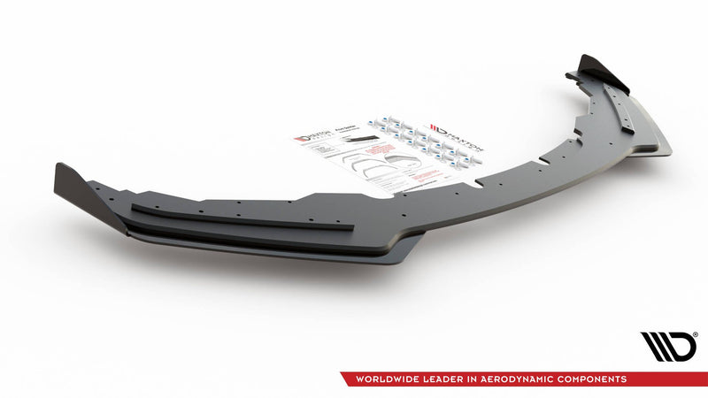 Maxton Design Street Pro Splitter + Flaps BMW M135i F20