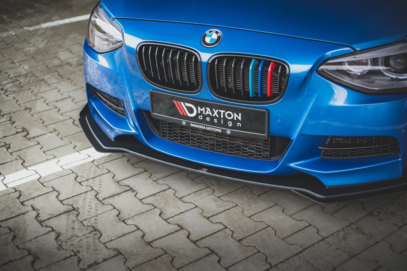 Maxton Design Street Pro Splitter + Flaps BMW M135i F20