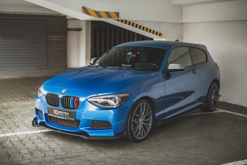 Maxton Design Street Pro Splitter + Flaps BMW M135i F20