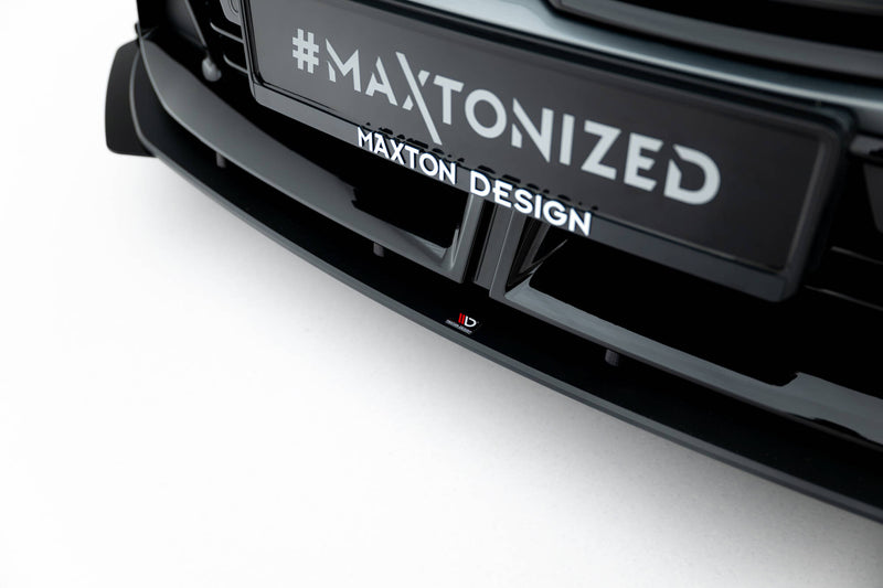Maxton Design Street Pro Splitter + Flaps + Flaps for BMW M135i F70