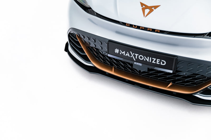 Maxton Design Street Pro Splitter + Flaps + Flaps Cupra Born Mk1