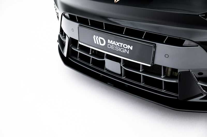 Maxton Design Street Pro Splitter + Flaps + Flaps Cupra Leon ST / Hatchback Mk1 Facelift