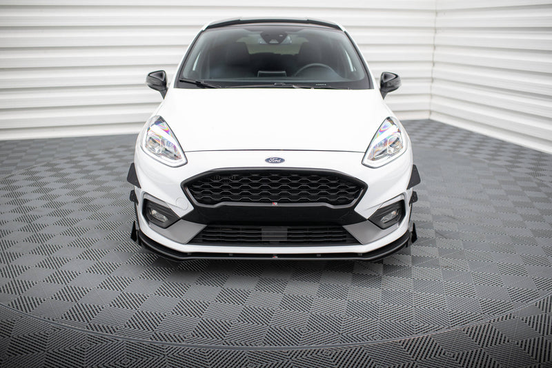 Maxton Design Street Pro Splitter + Flaps Ford Fiesta Mk8 ST / ST-Line