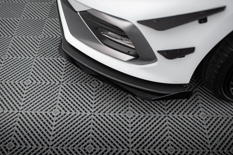 Maxton Design Street Pro Splitter + Flaps Ford Fiesta Mk8 ST / ST-Line