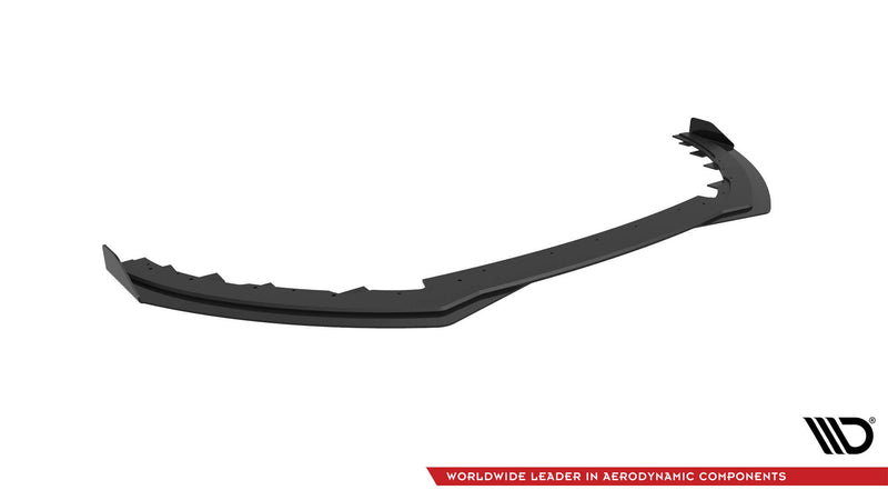 Maxton Design Street Pro Splitter + Flaps + Flaps for Ford Focus ST Mk3 Facelift