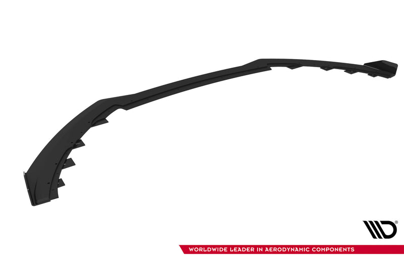 Maxton Design Street Pro Splitter + Flaps + Flaps for Ford Focus ST Mk3 Facelift