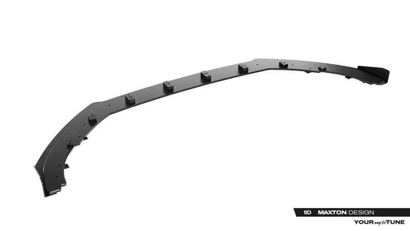 Maxton Design Street Pro Splitter + Flaps Ford Focus ST / ST-Line Mk4