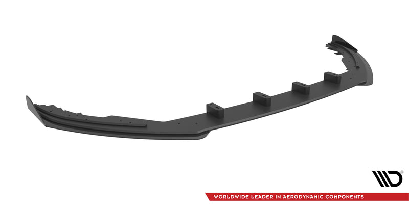 Maxton Design Street Pro Splitter + Flaps Ford Focus ST / ST-Line Mk4