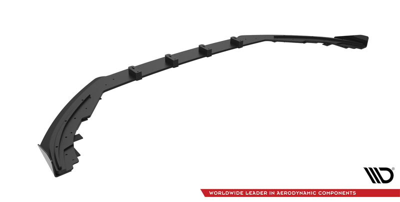 Maxton Design Street Pro Splitter + Flaps Ford Focus ST / ST-Line Mk4