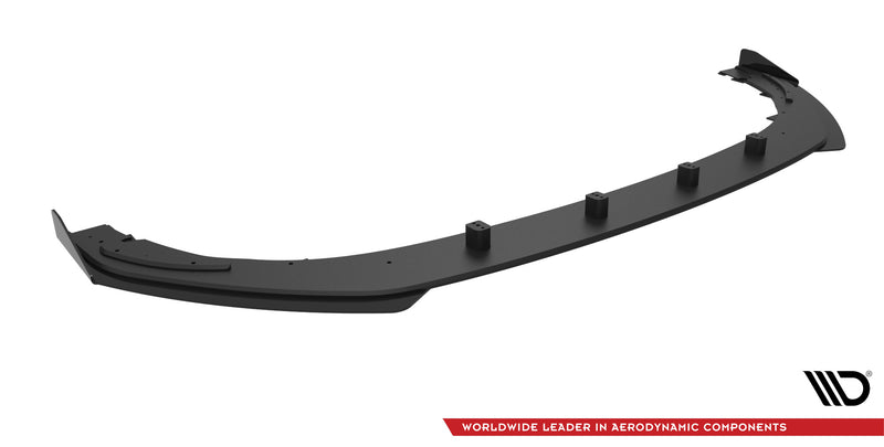 Maxton Design Street Pro Splitter + Flaps + Flaps for Ford Mondeo Sport Mk5 Facelift / Fusion Sport Mk2 Facelift