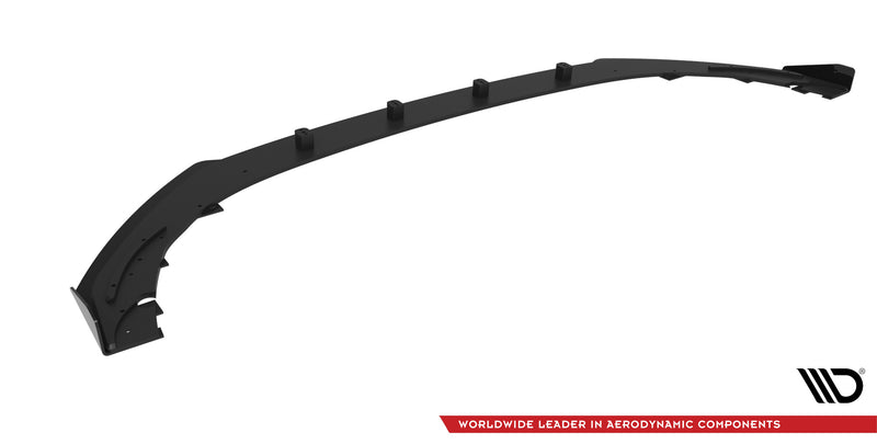 Maxton Design Street Pro Splitter + Flaps + Flaps for Ford Mondeo Sport Mk5 Facelift / Fusion Sport Mk2 Facelift