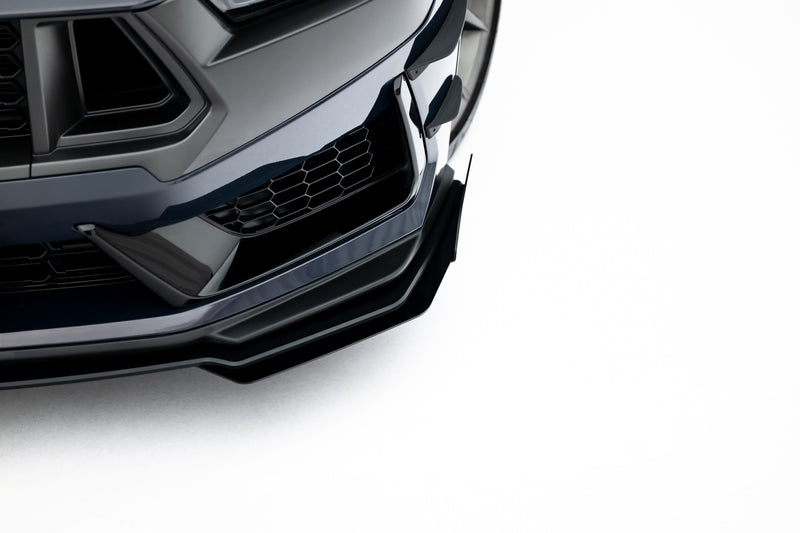 Maxton Design Street Pro Splitter + Flaps + Flaps Ford Mustang Dark Horse Mk7