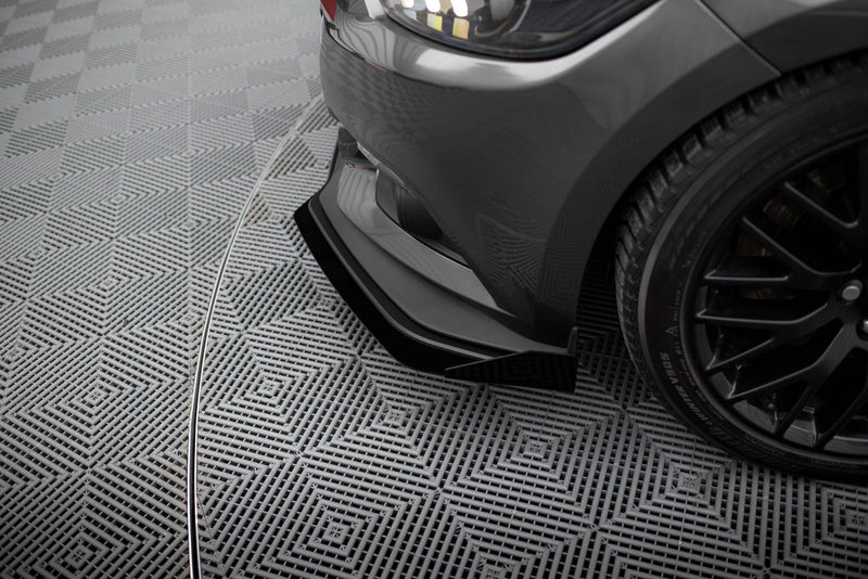 Maxton Design Street Pro Splitter + Flaps + Flaps for Ford Mustang GT Mk6