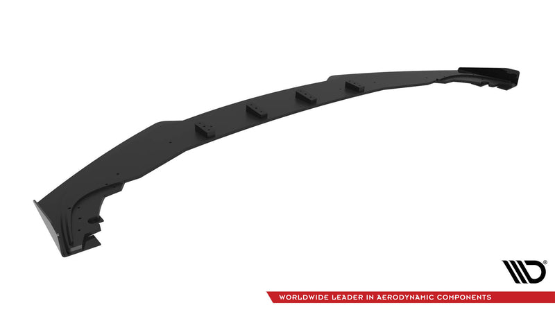 Maxton Design Street Pro Splitter + Flaps + Flaps for Honda Civic Sedan Mk10