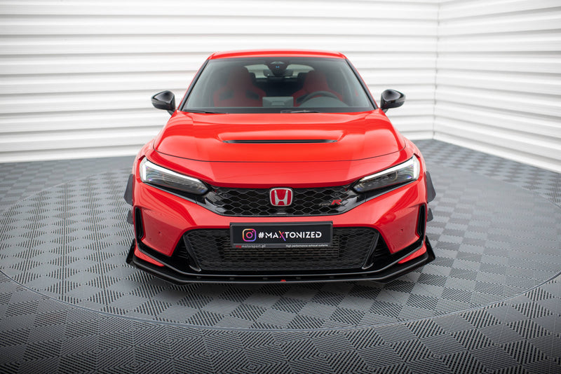 Maxton Design Street Pro Splitter + Flaps + Flaps Honda Civic Type-R Mk 11