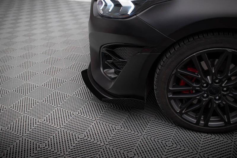 Maxton Design Street Pro Splitter + Flaps + Flaps for Kia Proceed GT Mk3 Facelift / Ceed GT / GT-Line Mk1 Facelift