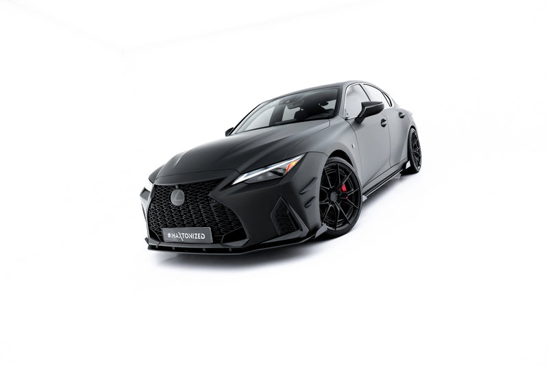 Maxton Design Street Pro Splitter + Flaps + Flaps Lexus IS 500 Mk3 Facelift 2 (XE30)