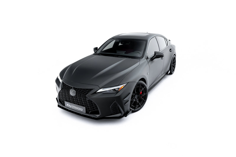 Maxton Design Street Pro Splitter + Flaps + Flaps Lexus IS 500 Mk3 Facelift 2 (XE30)