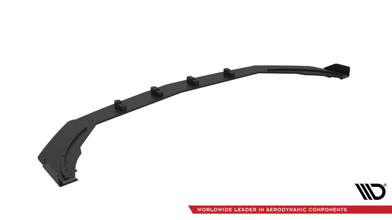 Maxton Design Street Pro Splitter + Flaps + Flaps for Mercedes-AMG A35 W177 Facelift