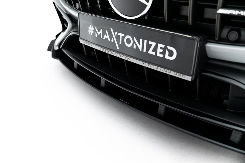 Maxton Design Street Pro Splitter + Flaps + Flaps Mercedes-AMG CLE 53 Aero C236