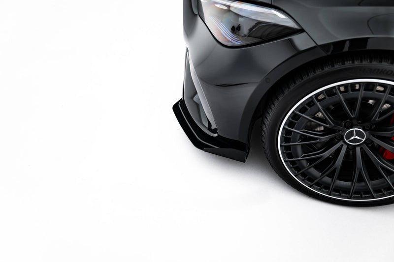Maxton Design Street Pro Splitter + Flaps + Flaps for Mercedes-AMG CLE 53 C236