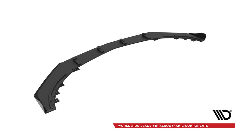 Maxton Design Street Pro Splitter + Flaps + Flaps for Mercedes-Benz A 45 AMG Aero W176 Facelift
